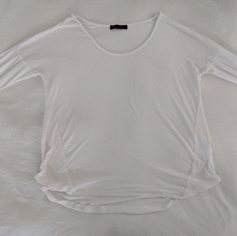 Nasty gal white tshirt